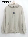◇ KAPPA カッパ 長袖 プルオーバー パーカー サイズL ベージュ メンズ 【中古】