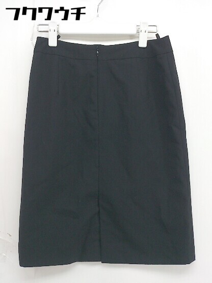 ◇ A day in the life UNITED ARROWS 膝丈 タイト スカート サイズ 36 ブラック レディース 【中古】