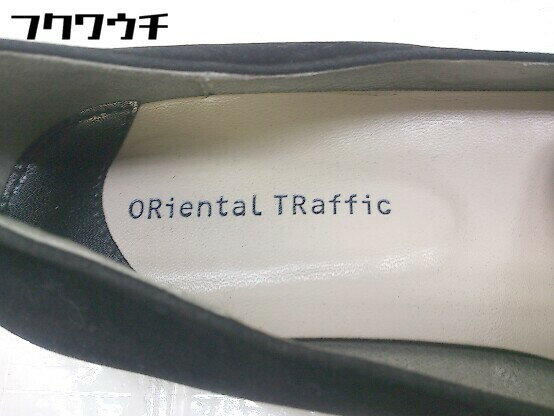 ◇ Oriental Traffic オリエンタルトラフィック タッセル オペラ シューズ サイズ40 ブラック レディース 【中古】