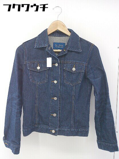 ◇ Vert Dense ヴェールダンス 長袖 デニム ジャケット Gジャン サイズS インディゴ レディース 【中古】