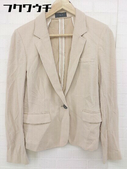 ◇ JOSEPH ジョセフ 1B 長袖 テーラードジャケット サイズ40 ベージュ レディース 【中古】