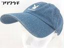 ◇ PLAYBOY プレイボーイ デニム キャップ 帽子 インディゴ サイズ56-58 メンズ 【中古】