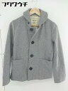 ■ coen コーエン 長袖 P コート サイズM グレー メンズ 【中古】