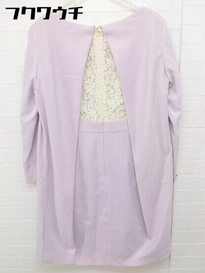 ◇ 31 Sons de mode トランテアン ソン ドゥ モード 長袖 ミニ ワンピース サイズ36 ピンク系 レディース 【中古】