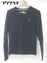 ◇ VIOLA RUMORE ヴィオラルモーレ 長袖 Tシャツ カットソー サイズM ブラック メンズ 【中古】