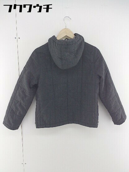 ■ Eddie Bauer エディーバウアー ジップアップ フード 中綿 ジャケット サイズXS ブラック系 レディース 【中古】