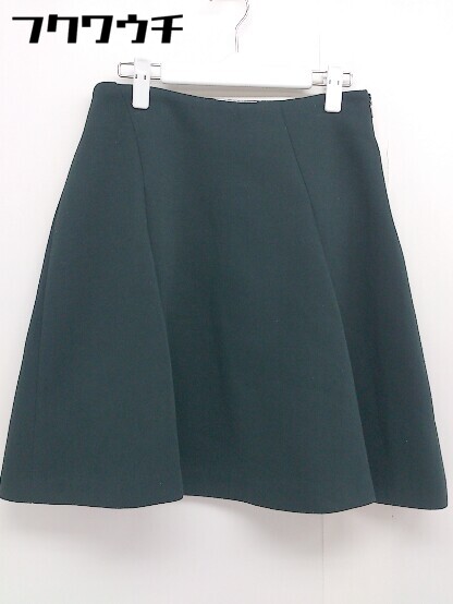 ◇ Calvin Klein カルバンクライン 膝丈 フレア スカート サイズ4 グリーン レディース 【中古】
