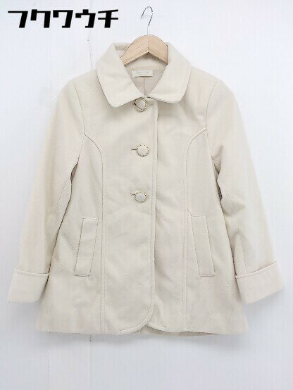 ■ PATTERN fiona パターンフィオナ 長袖 コート サイズM ベージュ レディース 【中古】