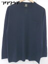 ◇ field dream フィールドドリーム 長袖 Tシャツ カットソー サイズ L ネイビー メンズ 【中古】