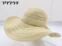 ■ Sun 'N' Sand ハット 帽子 ベージュ サイズF レディース 【中古】