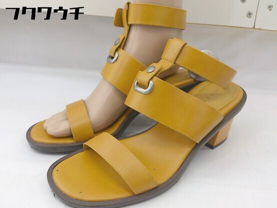 ◇ CHARLES & KEITH チャールズ＆キース バックストラップ サンダル サイズ37 キャメル レディース 【中古】