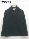 ■ BEAUTY & YOUTH ビューティアンドユース UNITED ARROWS 長袖 P コート サイズS ブラック メンズ 【中古】
