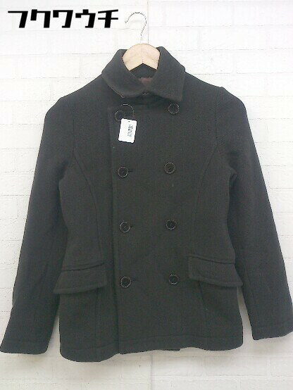 ◇ ADAM ET ROPE アダムエロペ 長袖 P コート サイズ36 チャコールグレー レディース 【中古】