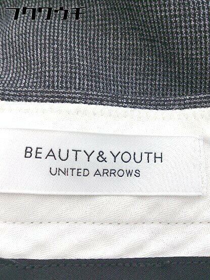◇ BEAUTY & YOUTH UNITED ARROWS センタープレス パンツ サイズM ダークグレー系 メンズ 【中古】