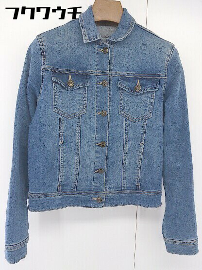 ◇ NATURAL BEAUTY BASIC ナチュラルビューティーベーシック デニム ジャケット Gジャン サイズS インディゴ レディース 【中古】