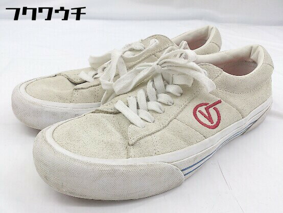 ◇ VANS ヴァンズ ultracush ローカット スニーカー シューズ サイズ24.5cm ベージュ系 メンズ 【中古】