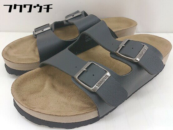 ◇ SHOOPEN シューペン コンフォート サンダル サイズ24 ブラック レディース 【中古】のサムネイル