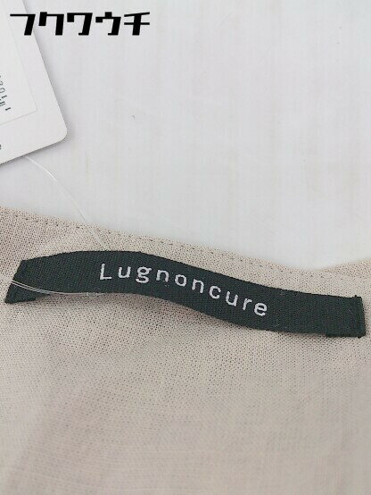 ◇ Lugnoncure ルノンキュール リネン混 サロペット サイズ F ベージュ レディース 【中古】