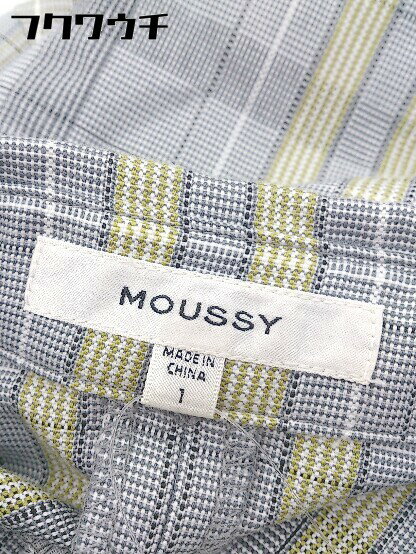 ◇ MOUSSY マウジー チェック 長袖 膝...の紹介画像3