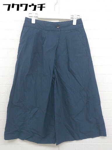 ◇ B:MING LIFE STORE by BEAMS ビームス 七分丈 サブリナ ワイド パンツ サイズS ネイビー レディース 【中古】 ◇ B:MING LIFE STORE by BEAMS ビームス 七分丈 サブリナ ワイド パンツ サイズS ネイビー レディース 【中古】