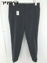 ◇ UNTITLED アンタイトル 裾ロールアップ パンツ サイズ 2 ブラック レディース 【中古】