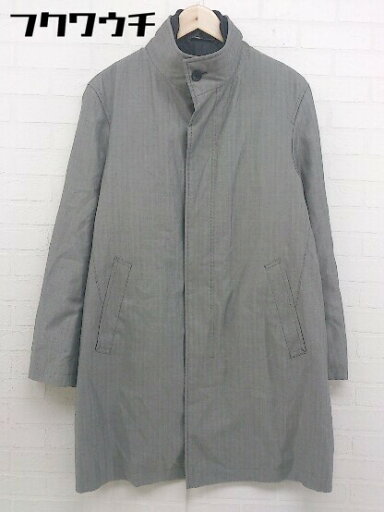 ◇ ◎ NEWYORKER ニューヨーカー ライナー 中綿 長袖 コート サイズ M グレー ブラック メンズ 【中古】 ◇ ◎ NEWYORKER ニューヨーカー ライナー 中綿 長袖 コート サイズ M グレー ブラック メンズ 【中古】