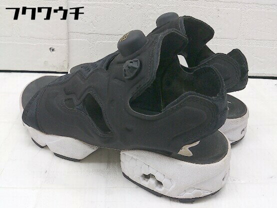 ◇ Reebok リーボック V69436 INSTAPUMP FURY SANDAL スニーカー サンダル サイズ23 ブラック レディース 【中古】