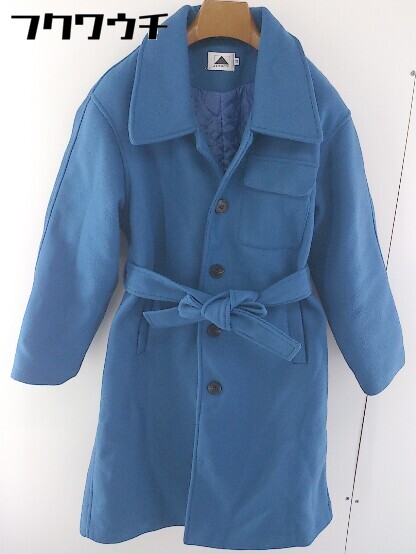 ■ ◎ ABITOKYO アビトーキョー 中綿 長袖 コート サイズM ブルー レディース 【中古】
