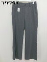 ◇ UNITED ARROWS ユナイテッドアローズ ウール スラックス パンツ サイズ38 ダークグレー系 レディース 【中古】
