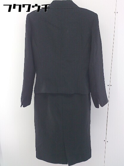 ■ EMMAJAMES エマジェイムス ワンピース ジャケット アンサンブル サイズ11AR ブラック レディース 【中古】