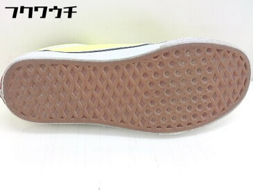 ◇ VANS ヴァンズ OLD SKOOL オールドスクール スニーカー シューズ 24cm イエロー ホワイト レディース 【中古】