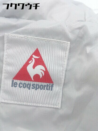 ◇ le coq sportif? ルコックスポルティフ ジップアップ 長袖 ダウン パーカー ジャケット サイズ M ブラック レディース 【中古】