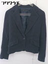 フクワウチで買える「◇ green label relaxing グリーンレーベル UNITED ARROWS 1B 長袖 テーラードジャケット サイズ38 ネイビー レディース 【中古】」の画像です。価格は328円になります。