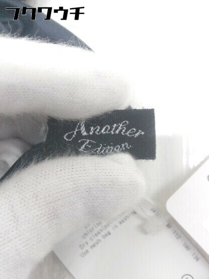 ◇ Another Edition アナザーエディション 水玉 カシュクール サロペット サイズ S ネイビー ホワイト レディース 【中古】