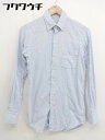 ◇ ◎ green label relaxing グリーンレーベル UNITED ARROWS ボタンダウン BD 長袖 シャツ サイズS ライトブルー メンズ...