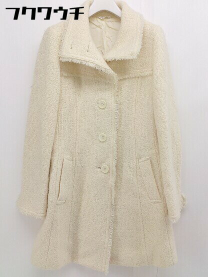 ■ COMME CA DU MODE コムサデモード 長袖 コート サイズ9 ベージュ系 レディース 【中古】