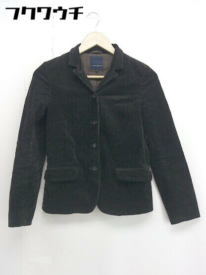 ◇ UNITED ARROWS ユナイテッドアローズ コーデュロイ ジャケット サイズ36 ブラウン系 レディース 【中古】