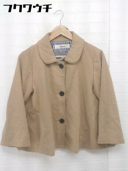 ◇ NIMES ニーム INNOCENT 長袖 コート ベージュ レディース 【中古】