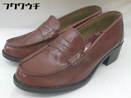 ◇ HAWKINS ホーキンス prima ローファー シューズ サイズ23.0 EEE ブラウン レディース 【中古】