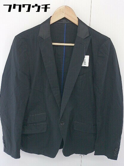 ◇ TK TAKEO KIKUCHI タケオキクチ 薄手 テーラード ジャケット サイズ2 ブラック メンズ 【中古】