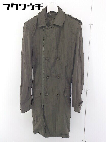 ◇ ◎ ABAHOUSE アバハウス ミリタリー 長袖 モッズ コート サイズ2 カーキ メンズ 【中古】(4)