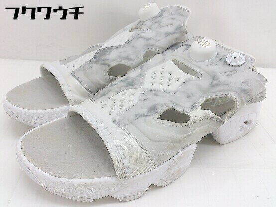 ■ Reebok リーボック V69440 INSTAPUMP FURY SANDAL スニーカー サンダル サイズ27 グレー系 メンズ 【中古】