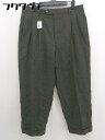 ◇ ◎ CUTTER & BUCK カッターアンドバック ロールアップ パンツ サイズEUR50 ブラウン カーキ メンズ 【中古】