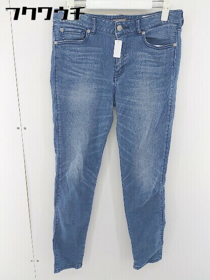 ◇ BAYFLOW denim ベイフロー ウォッシュ加工 デニム スキニー パンツ サイズW26 インディゴ レディース 【中古】