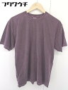 ◇ Fruit of the Loom Japan フルーツオブザルーム 半袖 Tシャツ カットソー サイズL パープル系 メンズ 【中古】(4)