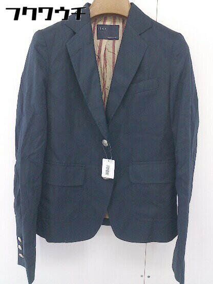 ◇ IENA イエナ テーラード ジャケット ネイビー レディース 【中古】