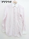 ◇ UNITED ARROWS ユナイテッドアローズ 長袖 シャツ サイズ40 ピンク ホワイト系 メンズ 【中古】