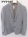 ◇ A day in the life UNITED ARROWS アデイインザライフ テーラード ジャケット サイズM グレー メンズ 【中古】