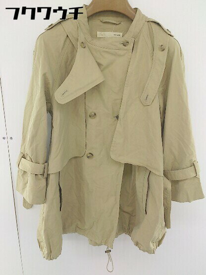 ◇ HELIOPOLE エリオポール デザイン ジャケット サイズ36 ベージュ系 レディース 【中古】