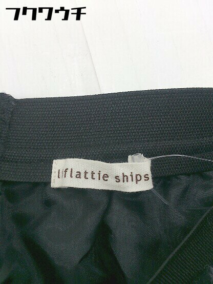 ◇ liflattie ships チェック ウール 膝丈 タイト スカート サイズ M ブラック ブルー グレー レディース 【中古】